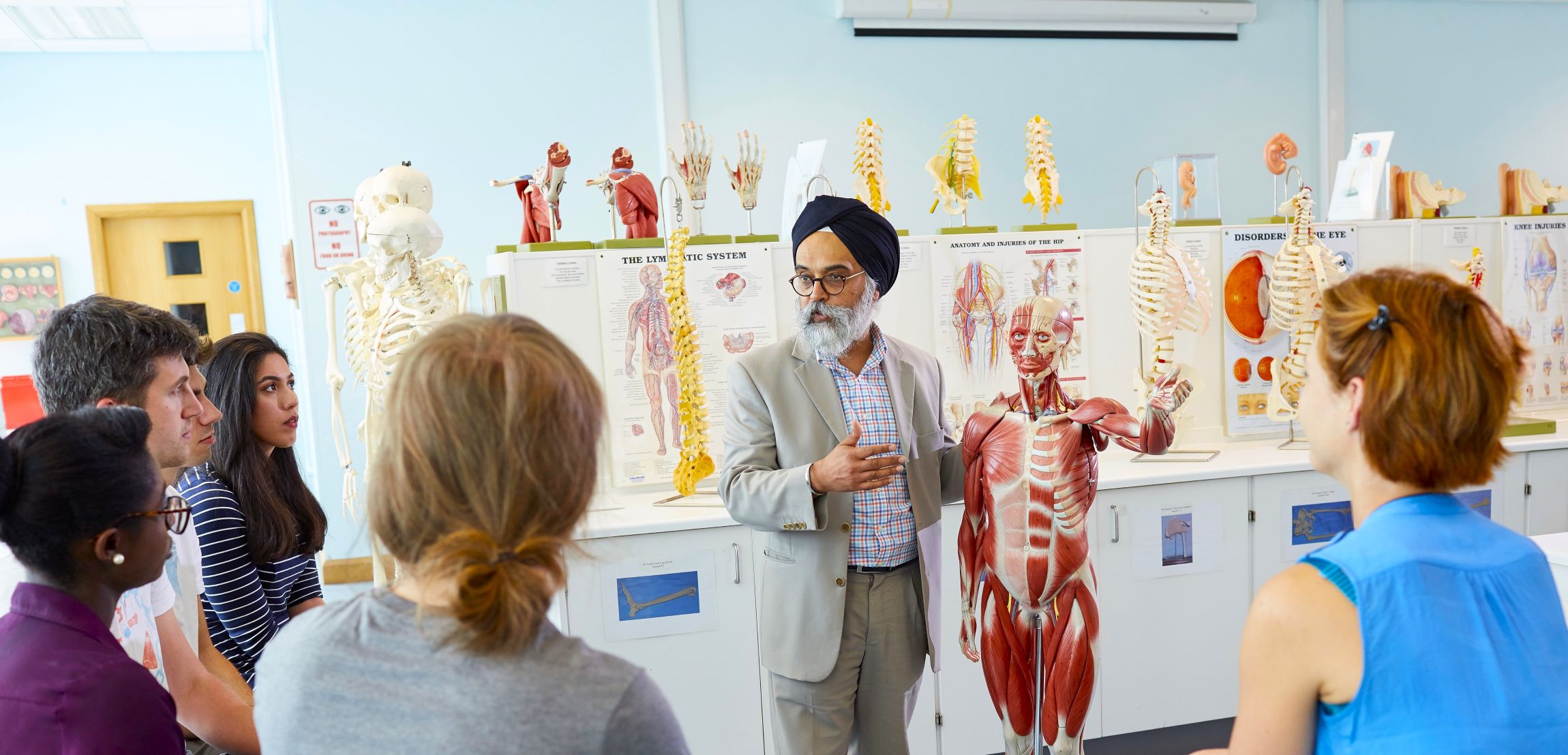 Students Learning Medicine