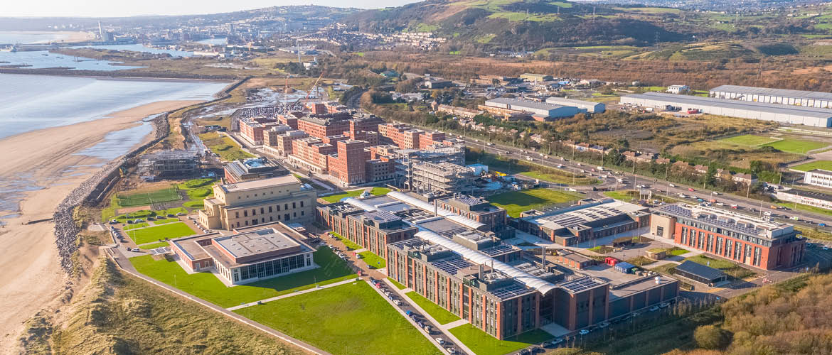 Bay Campus aerial image